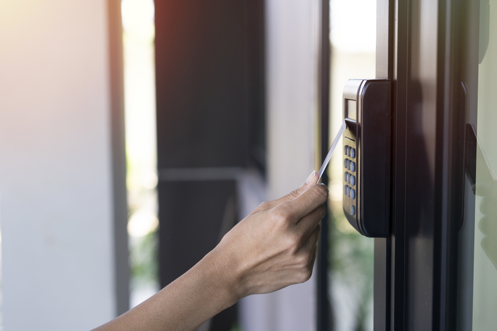 Accesso aziendale con lettore RFID